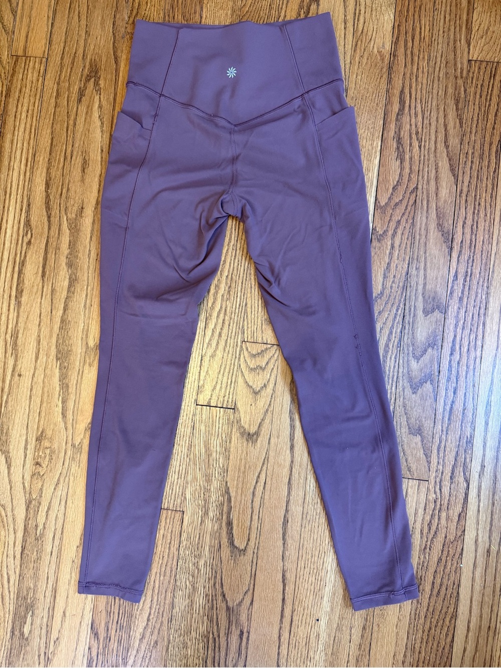 Athleta Mauve Purple High-Waist Leggings